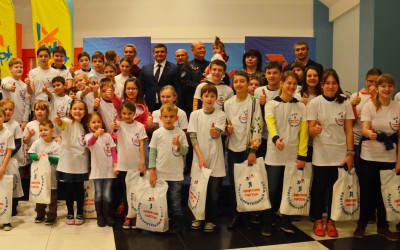 В День защитника Отечества фонд «Защитник счастья» организовал для детей праздничное мероприятие