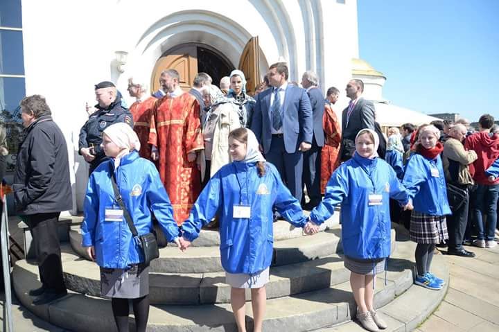 Патриарх Кирилл совершил литургию памяти великомученика Георгия Победоносца